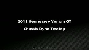 Hennessey Venom GT pe dyno - 933 cai putere la roti!