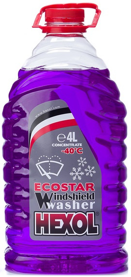 Hexol Ecostar Solutie Parbriz Iarna Concentrat -40°C 4L