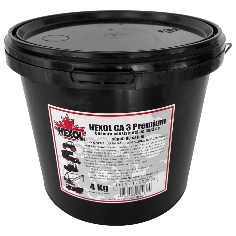 Hexol Vaselina Premium Grease CA3 4KG