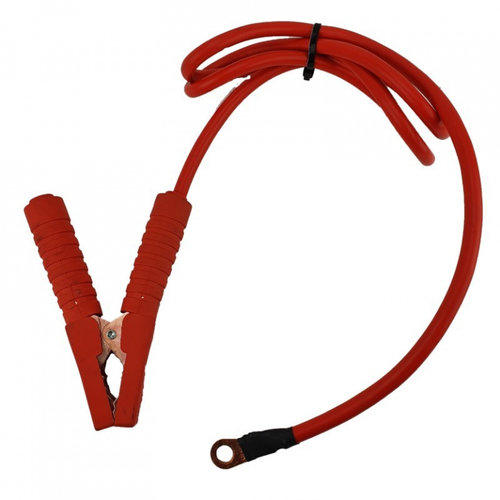 HL4030 Cablu cu cleste plus + pentru redresor 12/24V, HILMANN