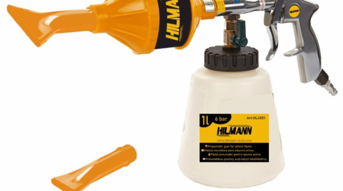 HL4051 Pistol pneumatic pentru spuma activa, HILMANN