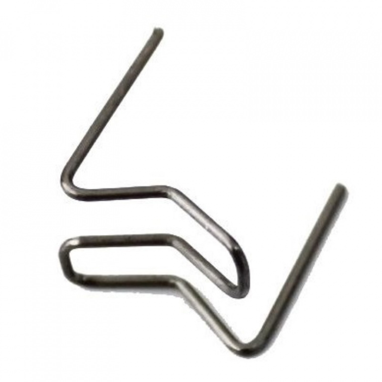 HL4099 Set de 100 cleme C-ext -0.8mm pentru reparat plastic, HILMANN
