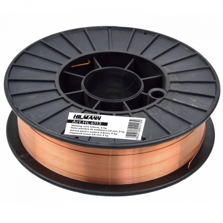HL4113 Sarma pentru sudura 0,8mm, 5 kg, HILMANN