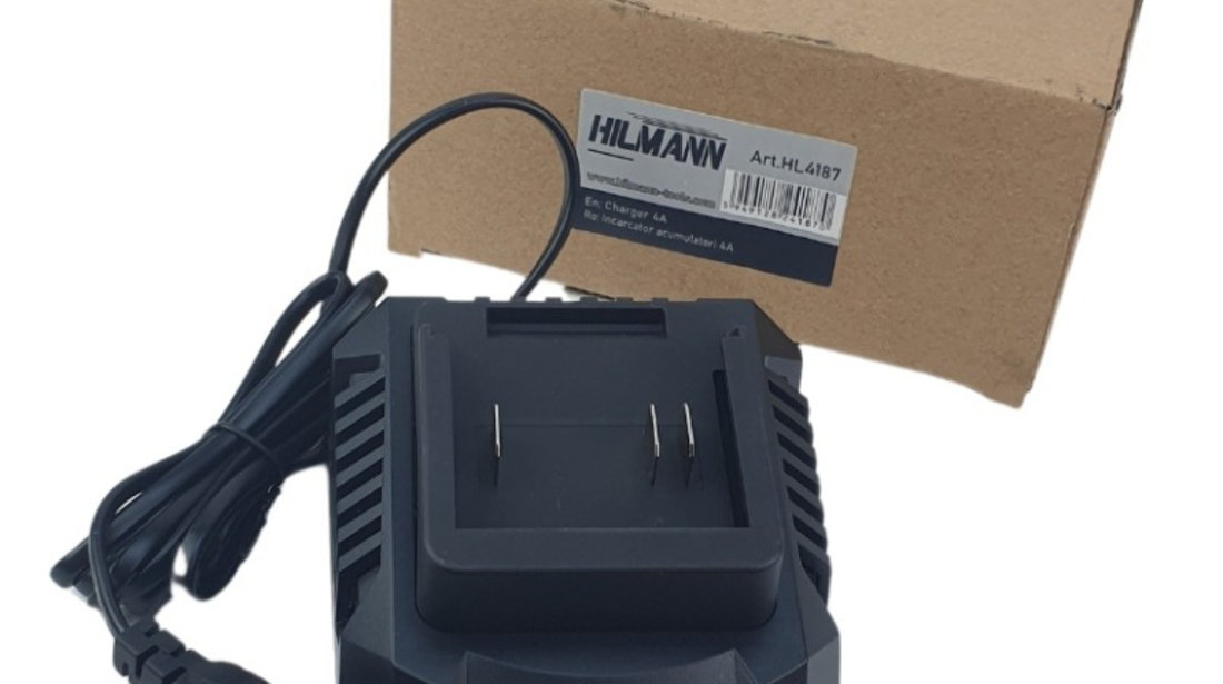 HL4187 Incarcator acumulatori HILMANN 4 Amp.