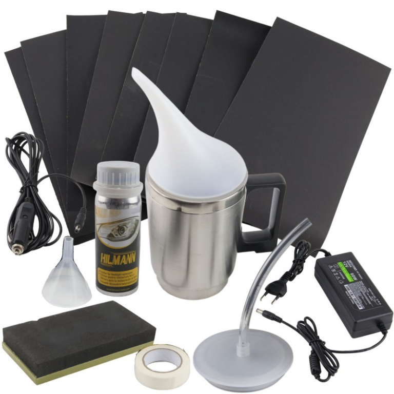 HL4235 Set HILMANN restaurare faruri cu polimer 100 ml