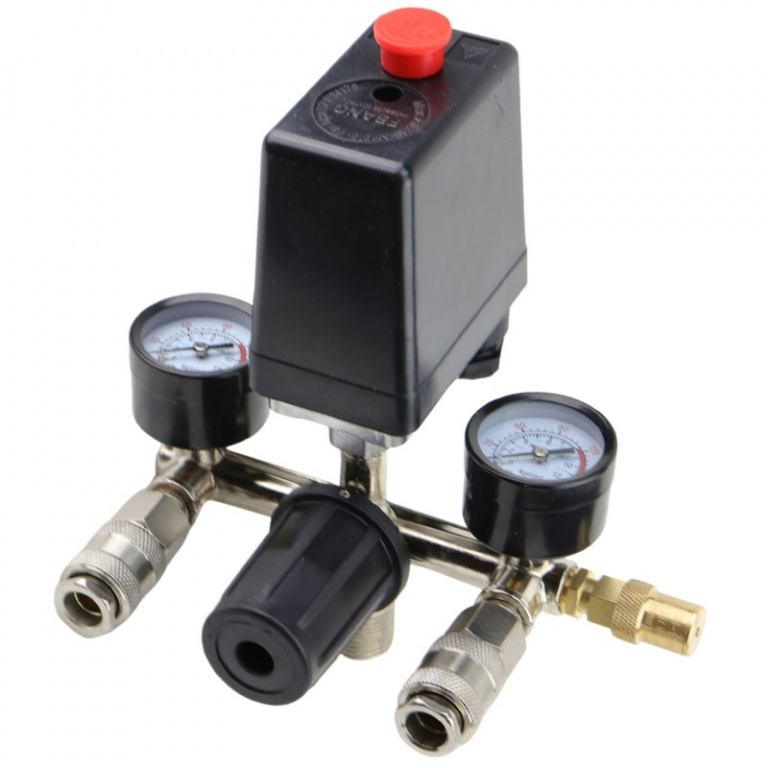 HL4272 Presostat cu regulator si manometru