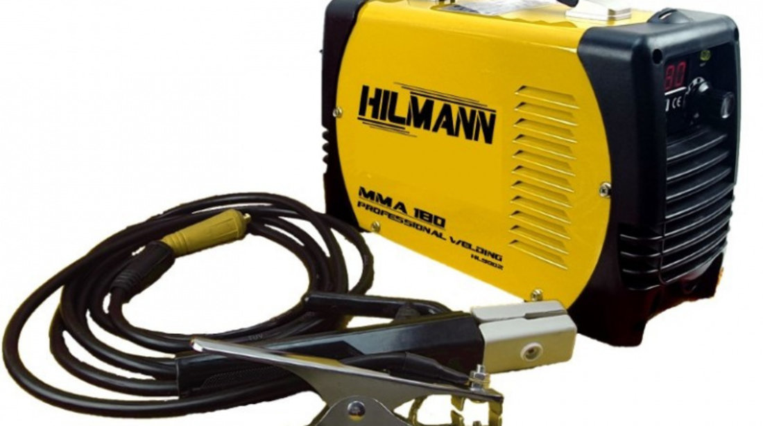 HL9002 Aparat de sudura MMA 180Amp, HILMANN