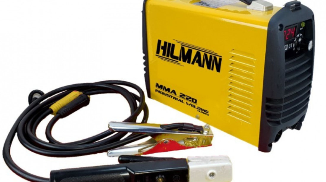 HL9003 Aparat de sudura industrial MMA 220, HILMANN