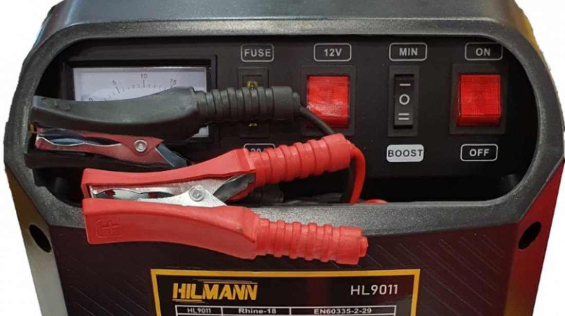 HL9011 Redresor baterii auto 12/24V, HILMANN