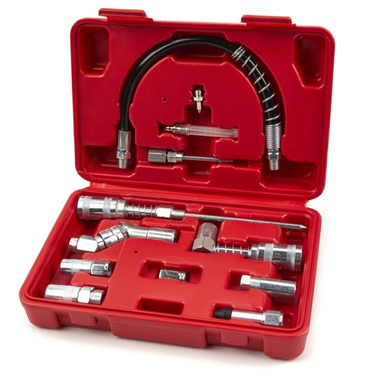 HM-10189 Trusa cu capuri universale pentru gresat 12 buc