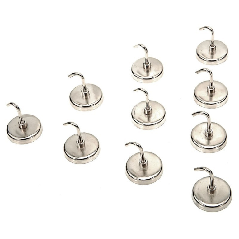 HM-3955 Set de 10 carlige magnetice