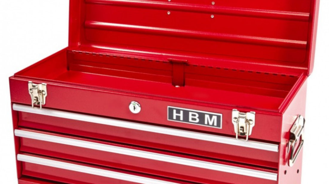 HM-6151 Cutie metalica cu 3 sertare, HBM Machines