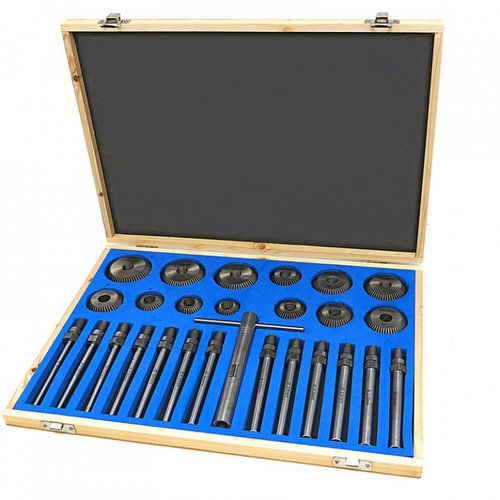 HM-8735 Freze pentru rectificat scaun supape 27 piese