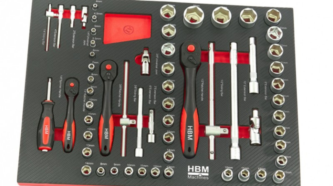 HM-9410 Set module pentru dulap scule 4 buc 154 piese