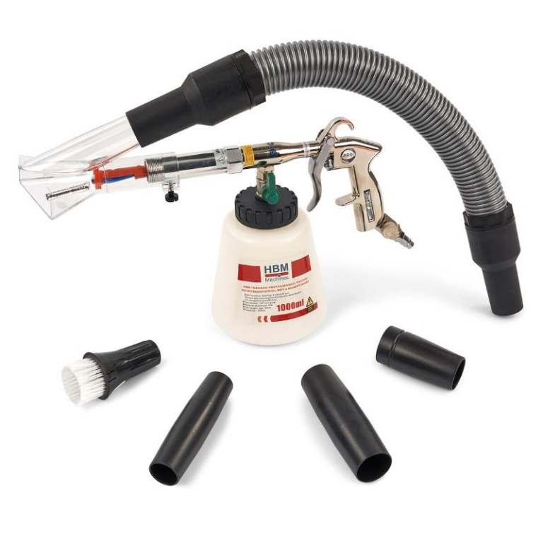HM-9598 Pistol de curatat tapiterii cu aspiratie