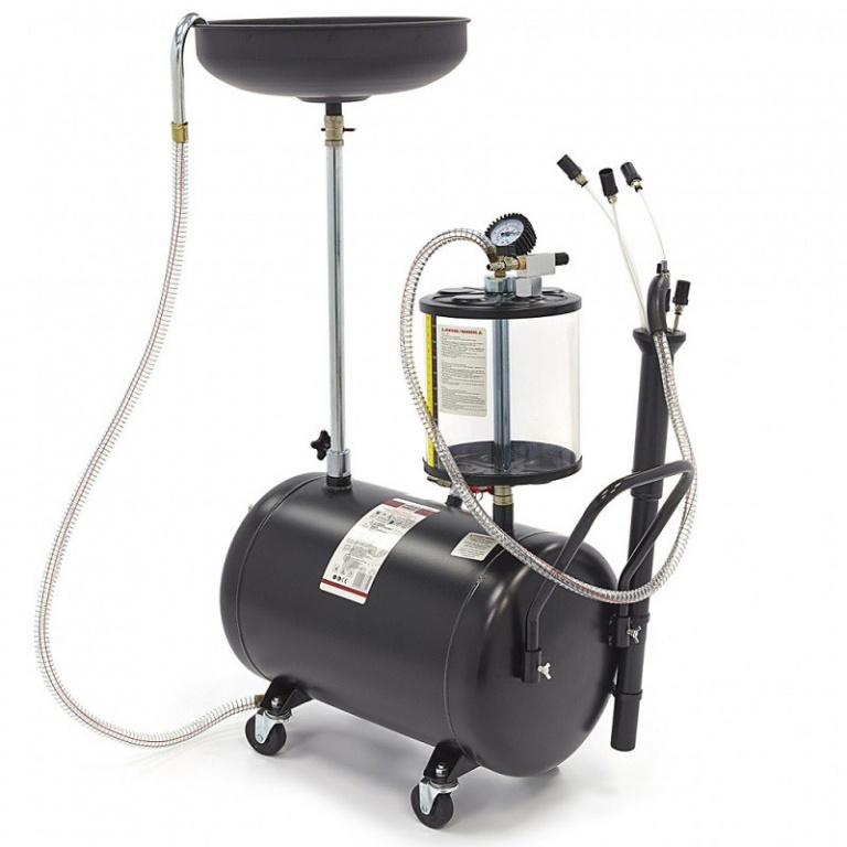 HM-K9916 Recuperator de ulei cu aspirator 70L