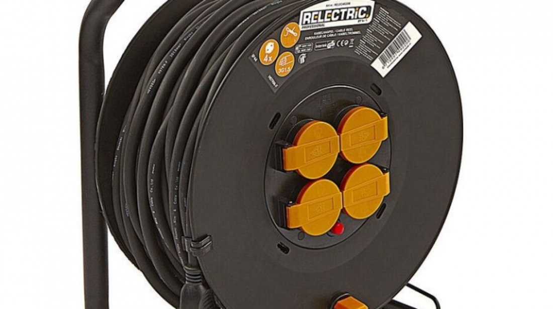 HM-RELEC493104 Prelungitor electric rola 3x2.5, 25m