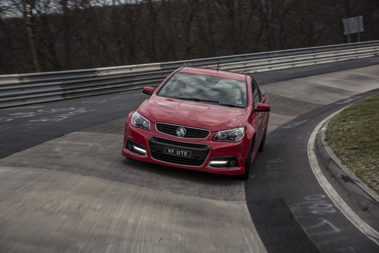 Holden VF Ute la Nurburgring