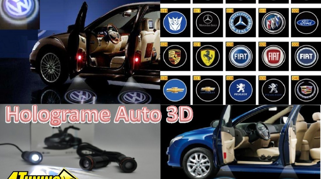 Holograma Emblema Auto Pentru Toate Tipurile De Autoturisme - De La 49 Lei-