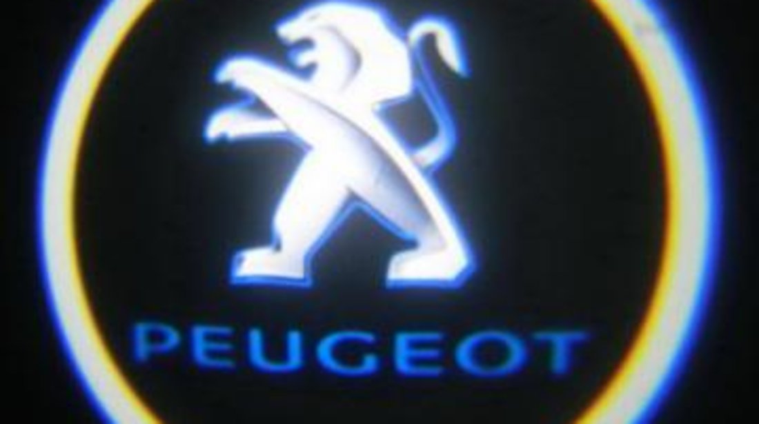 Holograme auto logo PEUGEOT led cree 7w