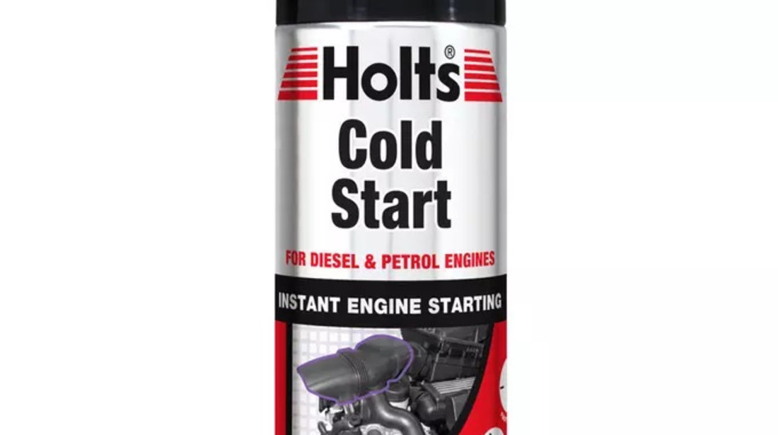 Holts Cold Start Spray Pornire Motor 400ML HMTN1201A