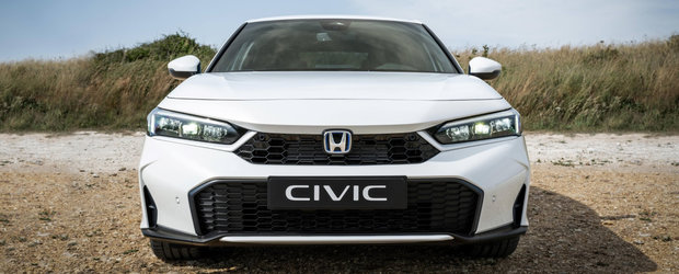 Honda a publicat acum primele imagini si detalii oficiale ale noului Civic