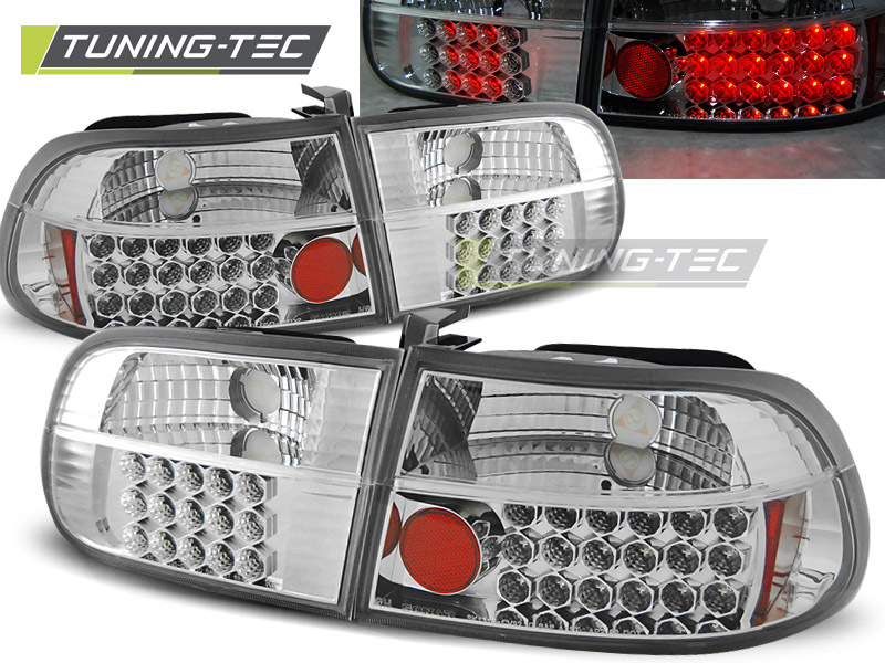 HONDA CIVIC 09.91-08.95 2D/4D Crom look LED