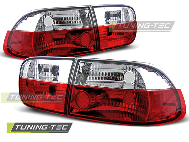 HONDA CIVIC 09.91-08.95 2D/4D ROSU WHITE