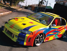 Honda Civic - Paintjob de vara