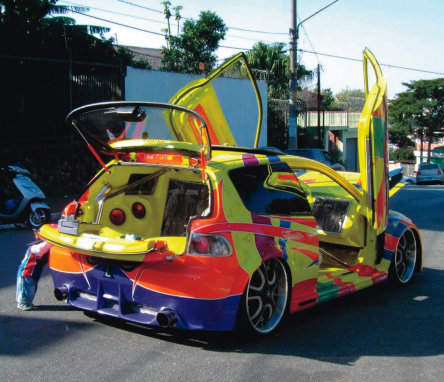 Honda Civic - Paintjob de vara