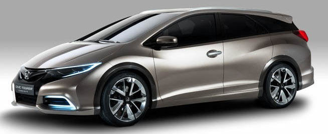 Honda Civic Tourer Concept - Primele imagini oficiale