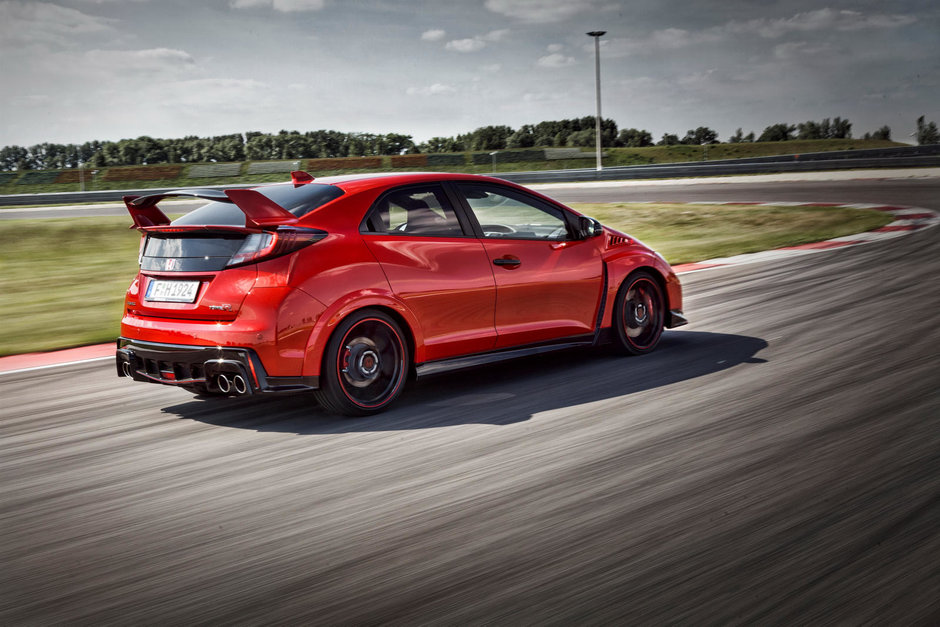 Honda Civic Type-R 2016: tractiune fata si 310 cp, galerie foto si detalii