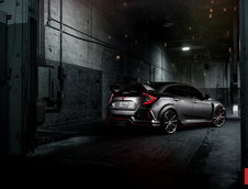 Honda Civic Type R cu jante Vossen