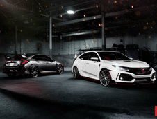 Honda Civic Type R cu jante Vossen