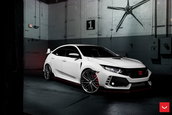 Honda Civic Type R cu jante Vossen