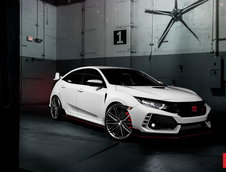 Honda Civic Type R cu jante Vossen