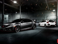 Honda Civic Type R cu jante Vossen