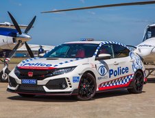 Honda Civic Type R de politie