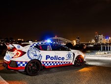 Honda Civic Type R de politie