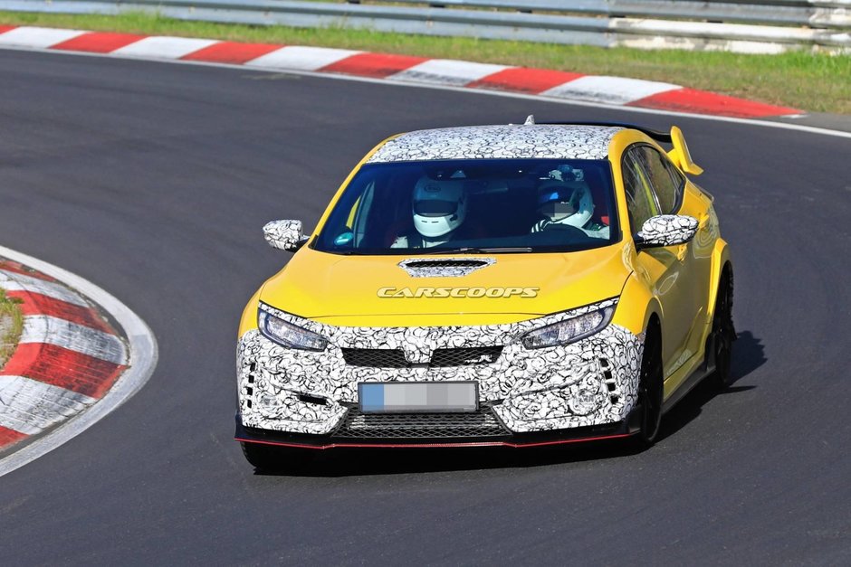 Honda Civic Type R Facelift - Poze Spion