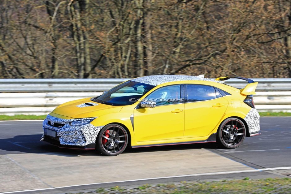 Honda Civic Type R Facelift - Poze Spion