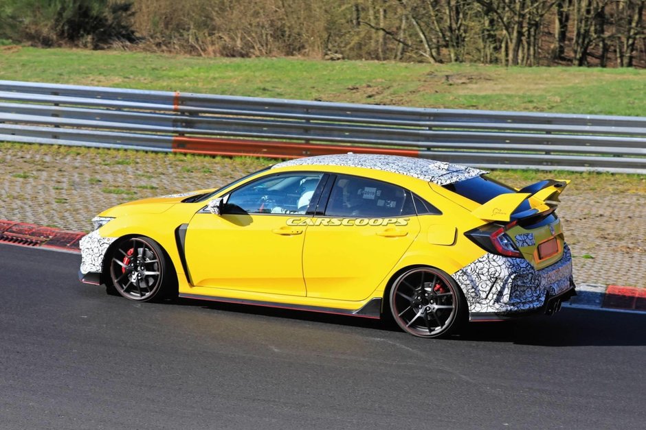 Honda Civic Type R Facelift - Poze Spion