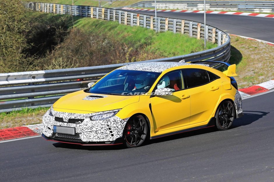 Honda Civic Type R Facelift - Poze Spion