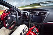 Honda Civic Type R ia cu asalt 5 circuite europene