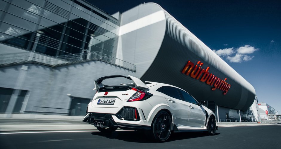 Honda Civic Type R la Nurburgring