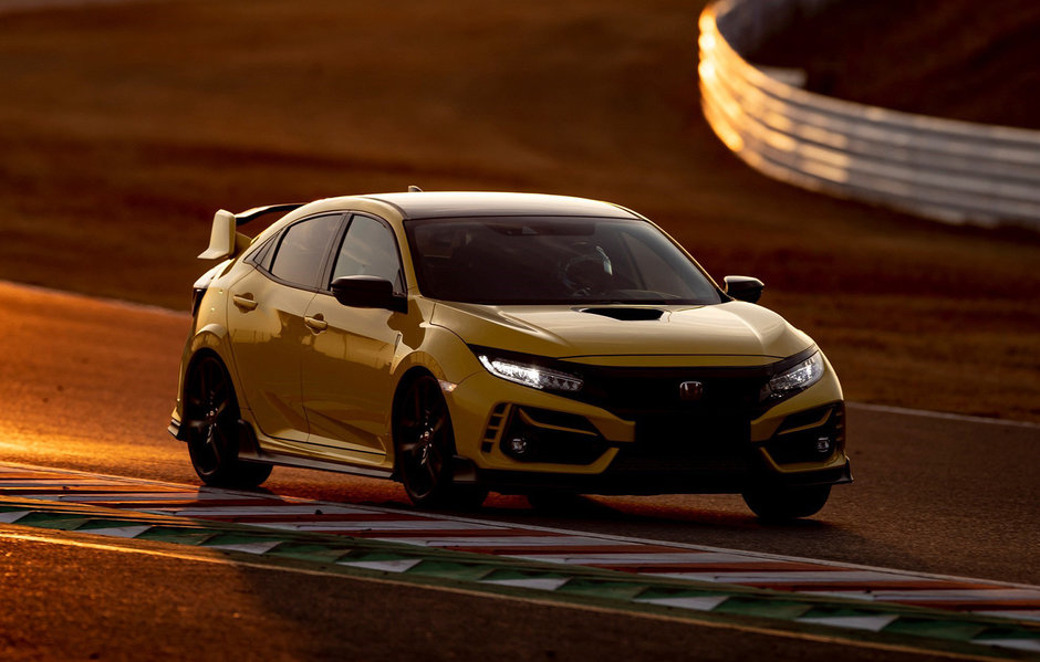 Honda Civic Type R Limited record pe Suzuka