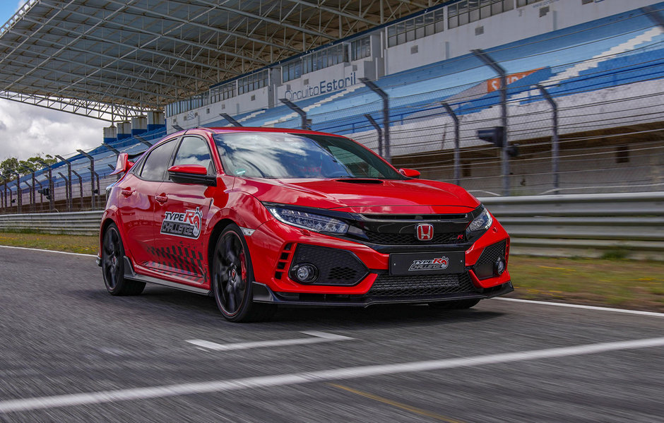Honda Civic Type R pe Estoril