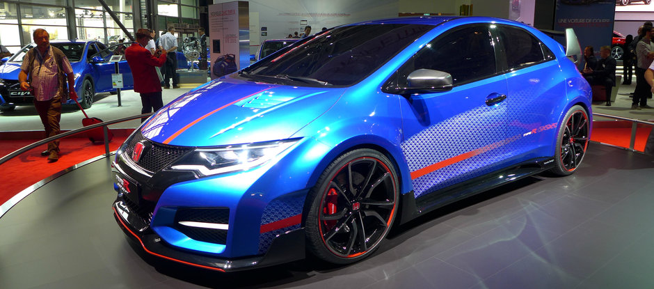 Honda Civic Type-R vine la Salonul Auto de la Geneva 2015 in varianta de serie