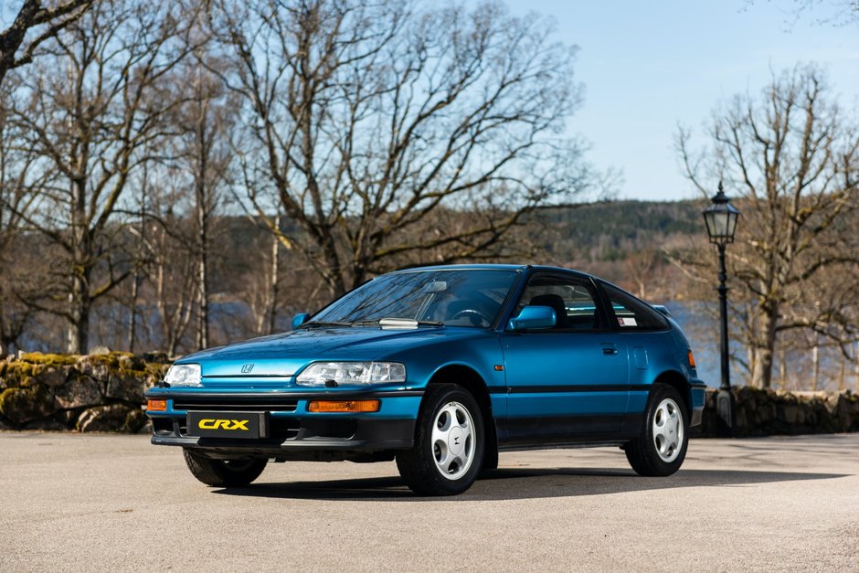 Honda CRX cu 2.535 de kilometri la bord