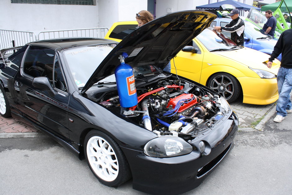 Honda CRX Del Sol by Stefan: soare, plaja si motoare turbo